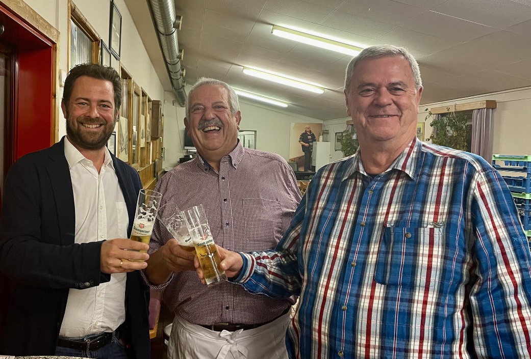 Florian Niedersüß, Franz Kupetzius, Wilhelm Pilsner