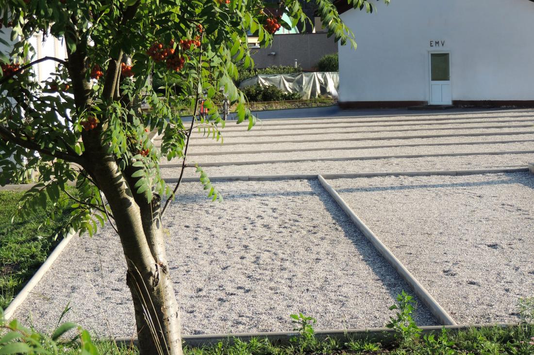 Die neue Petanque-Anlage des ASKÖ ESV St. Veit/Glan. Die neue Petanque-Anlage des ASKÖ ESV St. Veit/Glan.
