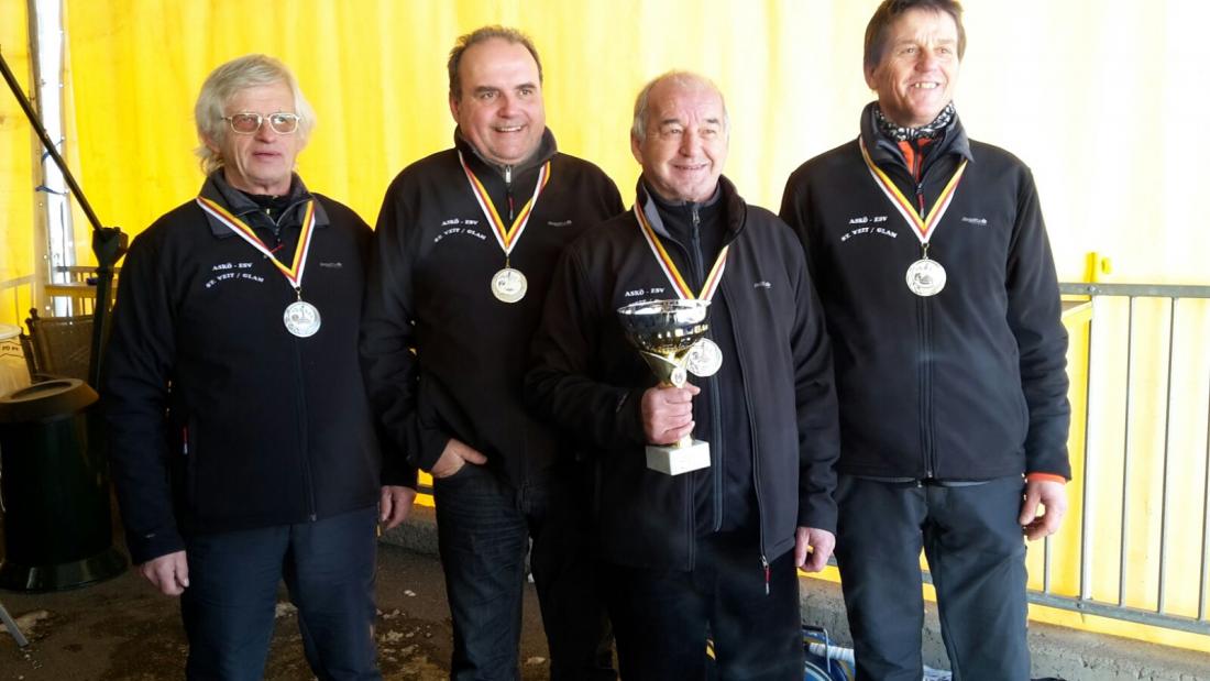 Foto von links: Kurt GASSLER, Felix WAIDHOFER, Karl GODESCHA, Günter POTZ