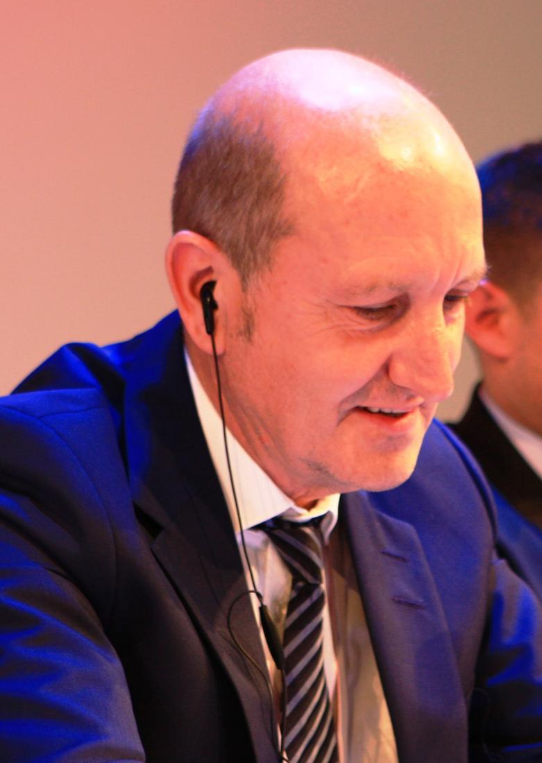 USIC Präsident Dominik Paget