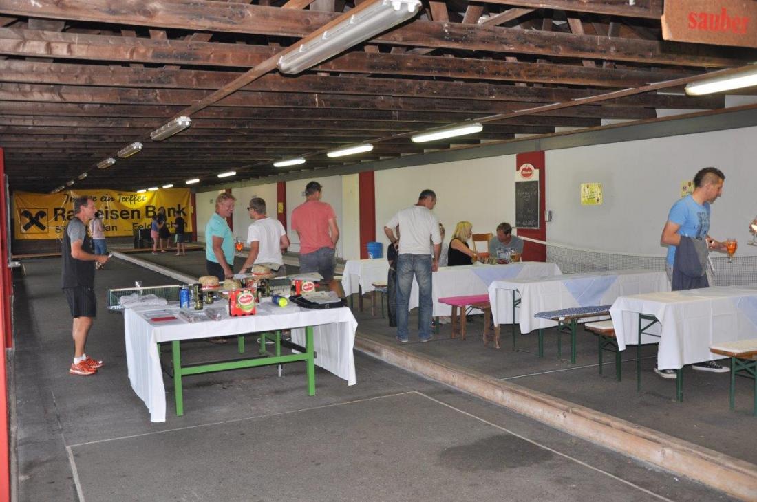 Siegerehrung Tennis 2016 auf den Asphaltbahnen Siegerehrung Tennis 2016 auf den Asphaltbahnen