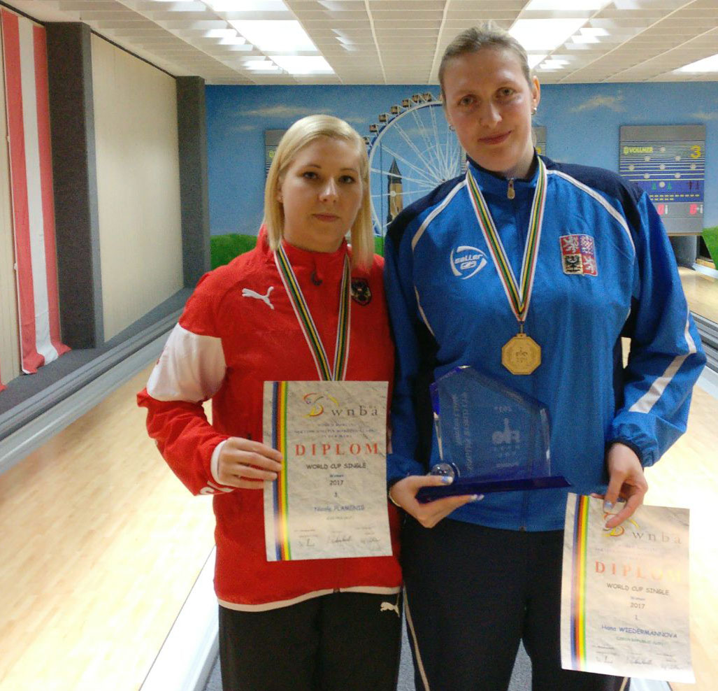 Weltpokal Einzel Nicole Plamenig u. Hana Widermannova